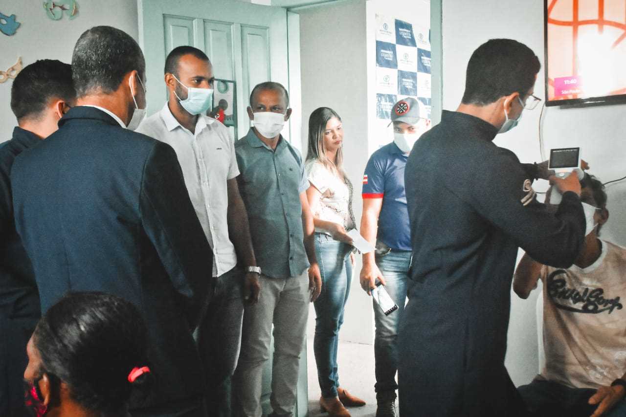 Camacã: Prefeitura em parceria com o Instituto Mais Visão realiza cerca de 1.200 exames de vista